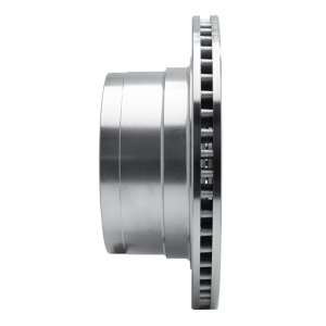 Dodge Ram 2500 Brake Rotor (1) - Rear Left - R1 Concepts - Drilled & Slotted - Silver - `03-`08